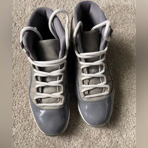 Cool grey Jordans. No original box and needs to be cleaned